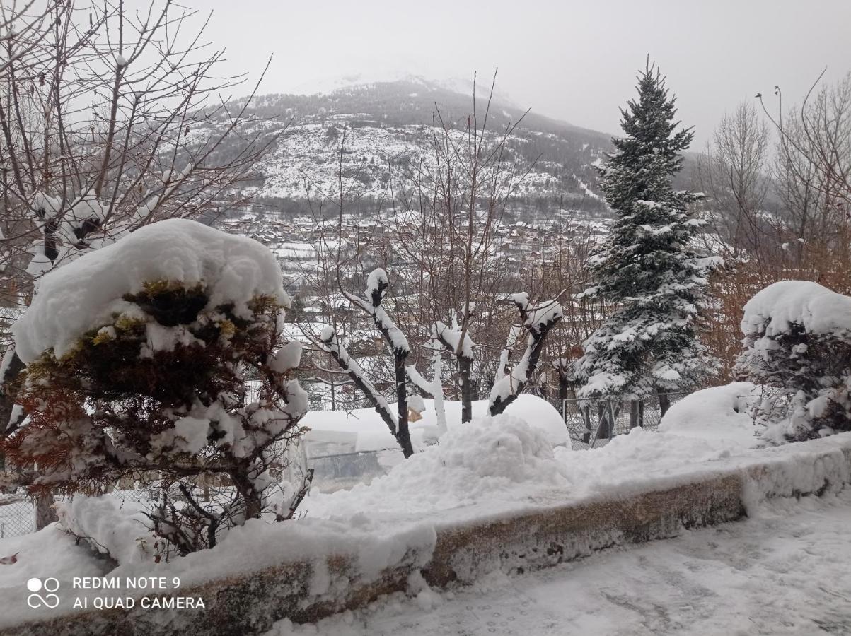 Rdc Villa Plein Sud Avec Vue Imprenable Briançon Buitenkant foto