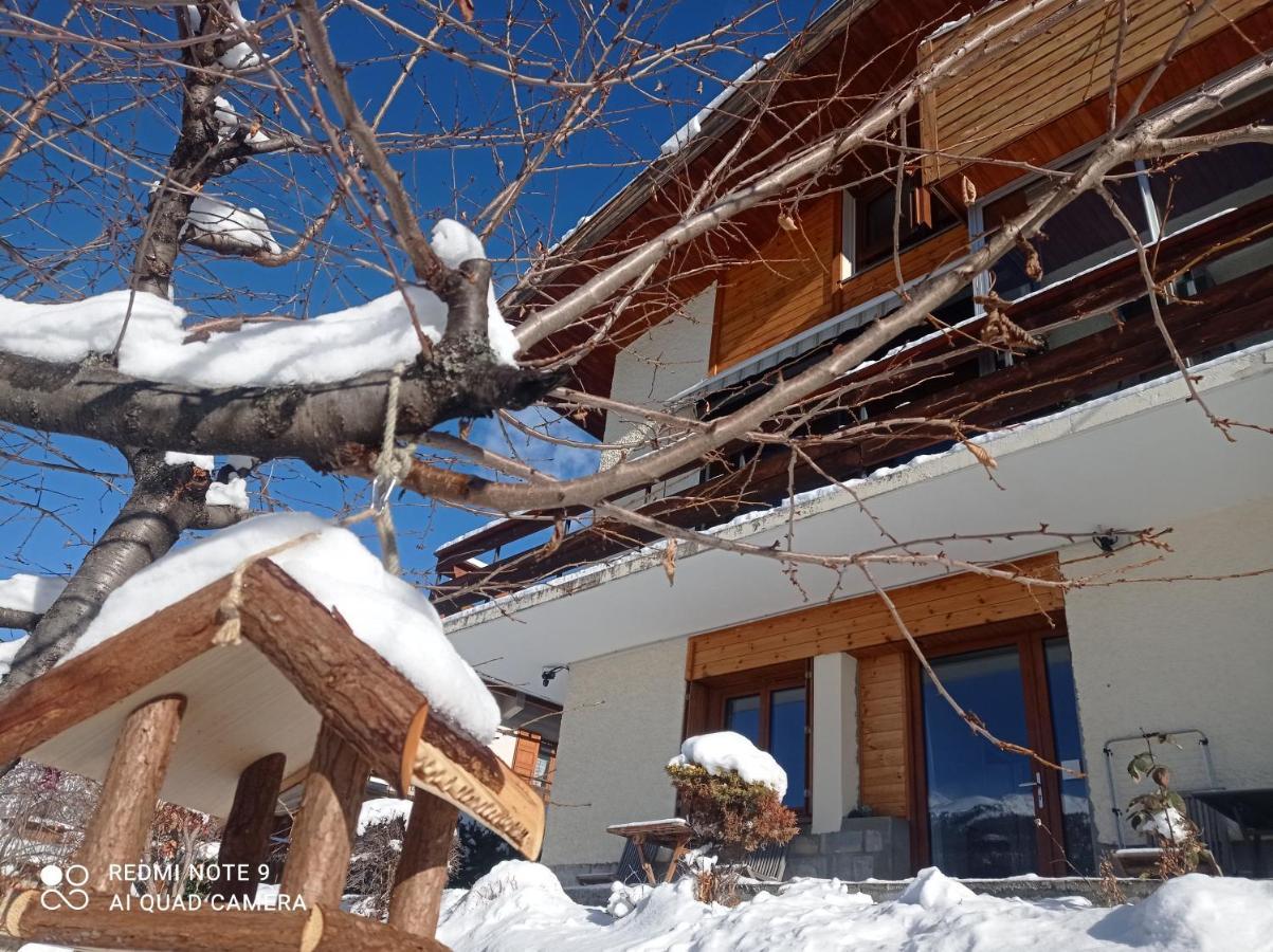 Rdc Villa Plein Sud Avec Vue Imprenable Briançon Buitenkant foto